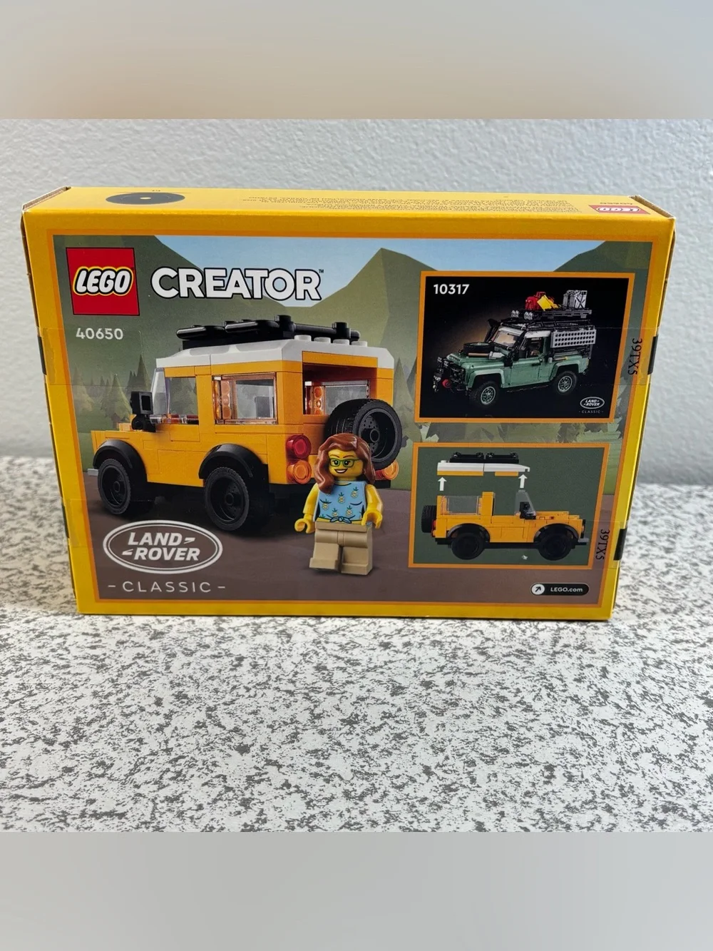 LEGO 40650 Creator Land Rover Classic Defender Retired New